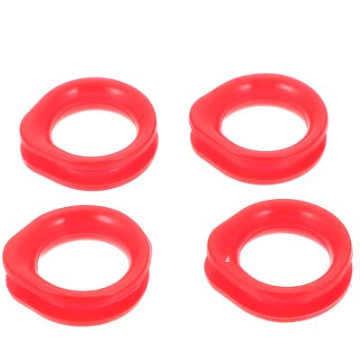 TOGEVAL Hair Scissors Finger Rings - 4 Pack