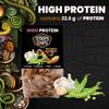 STRiPS CHiPS High-Protein Low-Carb Pea Chips, Garlic, 80 g – Gluten-Free, Vegan, Soy-Free view 2