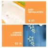 Set of Green Bathtub Stickers with Five-Pointed Stars, 24 Pieces view 3