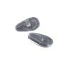 100 Ultra-Soft Silicone Air-Cushion Nose Pads for Eyeglasses, Hard Core, Push-In, 7 x 14 mm view 1