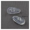 100 Ultra-Soft Silicone Air-Cushion Nose Pads for Eyeglasses, Hard Core, Push-In, 7 x 14 mm view 2