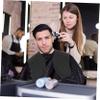 SWETRACE Black Silicone Haircut Collar for Salon and Home view 3