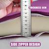Purple 190 x 70 cm Massage Table Mattress Topper, 5 cm High-Density Foam view 3