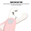 Pet Nail Clippers, Stainless Steel, Soft Rubber Grip, 2-Piece Set view 3