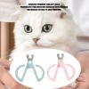 Pet Nail Clippers, Stainless Steel, Soft Rubber Grip, 2-Piece Set view 4