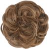 FESHFEN Curly Messy Bun Hairpiece with Elastic Band, Toffee Blend, 55 g view 2