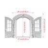 Cat Door, 27.3 x 24 x 7 cm, French Retro Design view 2