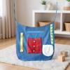 160g Activity Apron for Seniors | Sensory Blanket | Activity Apron for Adults with Dementia | For Nursing Homes and Care Facilities, 48 x 51 cm view 3