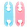 Pet Selfie Clips, Silicone, Blue and Pink, 2-Pack view 1