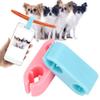 Pet Selfie Clips, Silicone, Blue and Pink, 2-Pack view 2