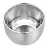 PACKOVE Stainless Steel Shaving Bowl, 200 mL view 1