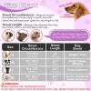 Dog Muzzle with Adjustable Strap, Breathable, Front Opening view 2