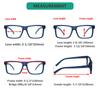 Eyekepper 3-Pack Oversized Reading Glasses, Square Frames, +2.25 view 3