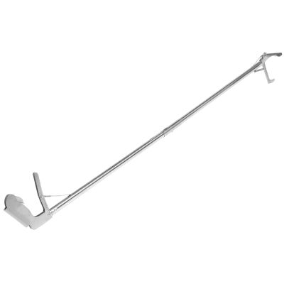 Foldable Stainless Steel Snake Grabber, Silver