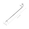 Foldable Stainless Steel Snake Grabber, Silver view 2