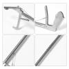 Foldable Stainless Steel Snake Grabber, Silver view 3
