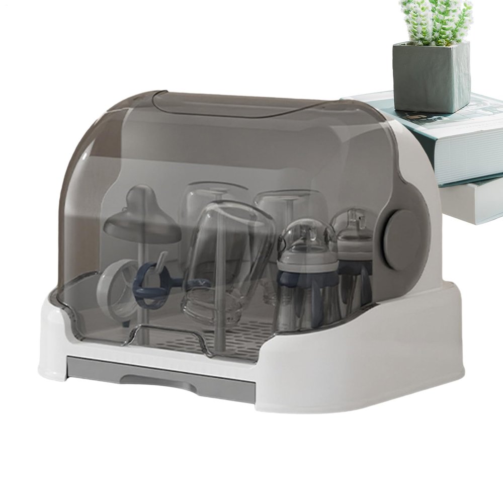 Baby Bottle Drying Rack with Removable Drip Tray