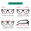 Eyekepper 3-Pack Oversized Reading Glasses, Square Frame for Men and Women - Black +2.75 view 3