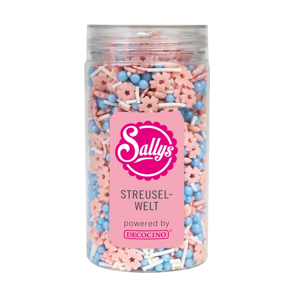 Sally powered by DECOCINO Flower Garden Sprinkles 130 g Cake Decoration