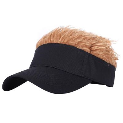 Men's Hair Visor Cap with Brim