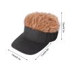 Men's Hair Visor Cap with Brim view 4