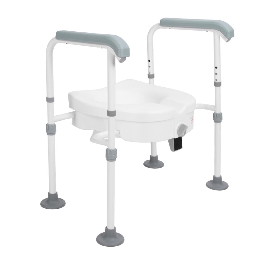 shenruifa Elevated Toilet Seat with Handles