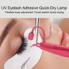 YUEHISY Portable LED Lash Extension Curing Lamp, Red view 2