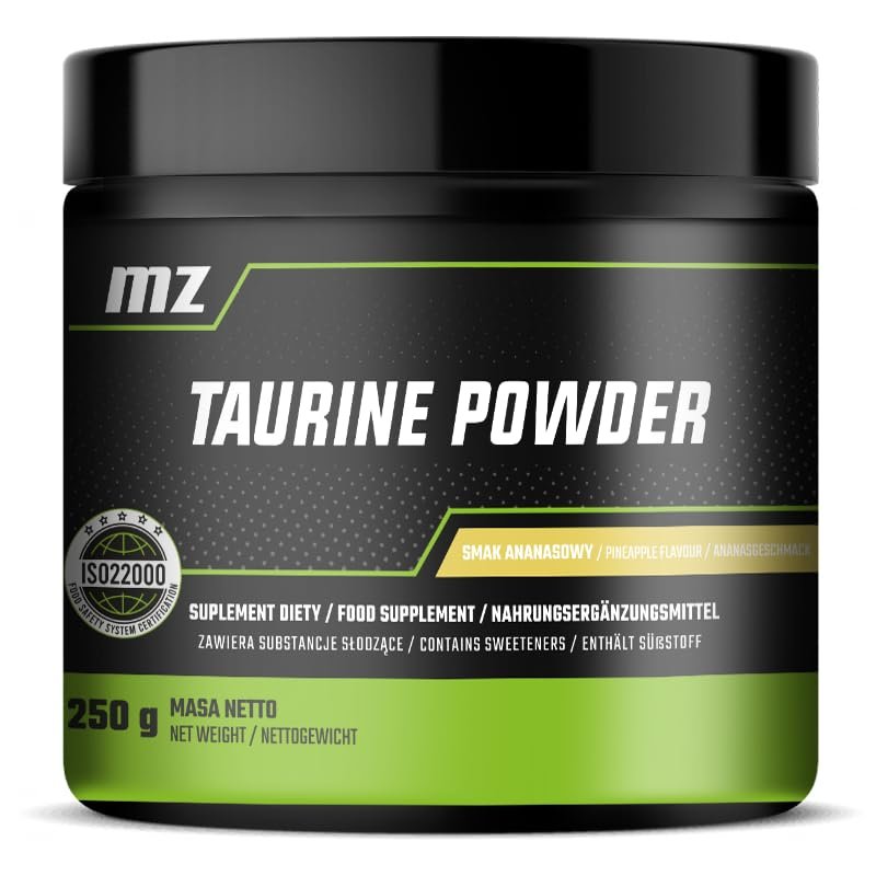 Taurine 2000 mg Powder 250 g | 113 Servings