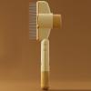 Self-Cleaning Cat Brush with Ergonomic Grip view 3