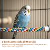 2-Pack 24 in. Adjustable Bird Rope Perches for Parrots view 2