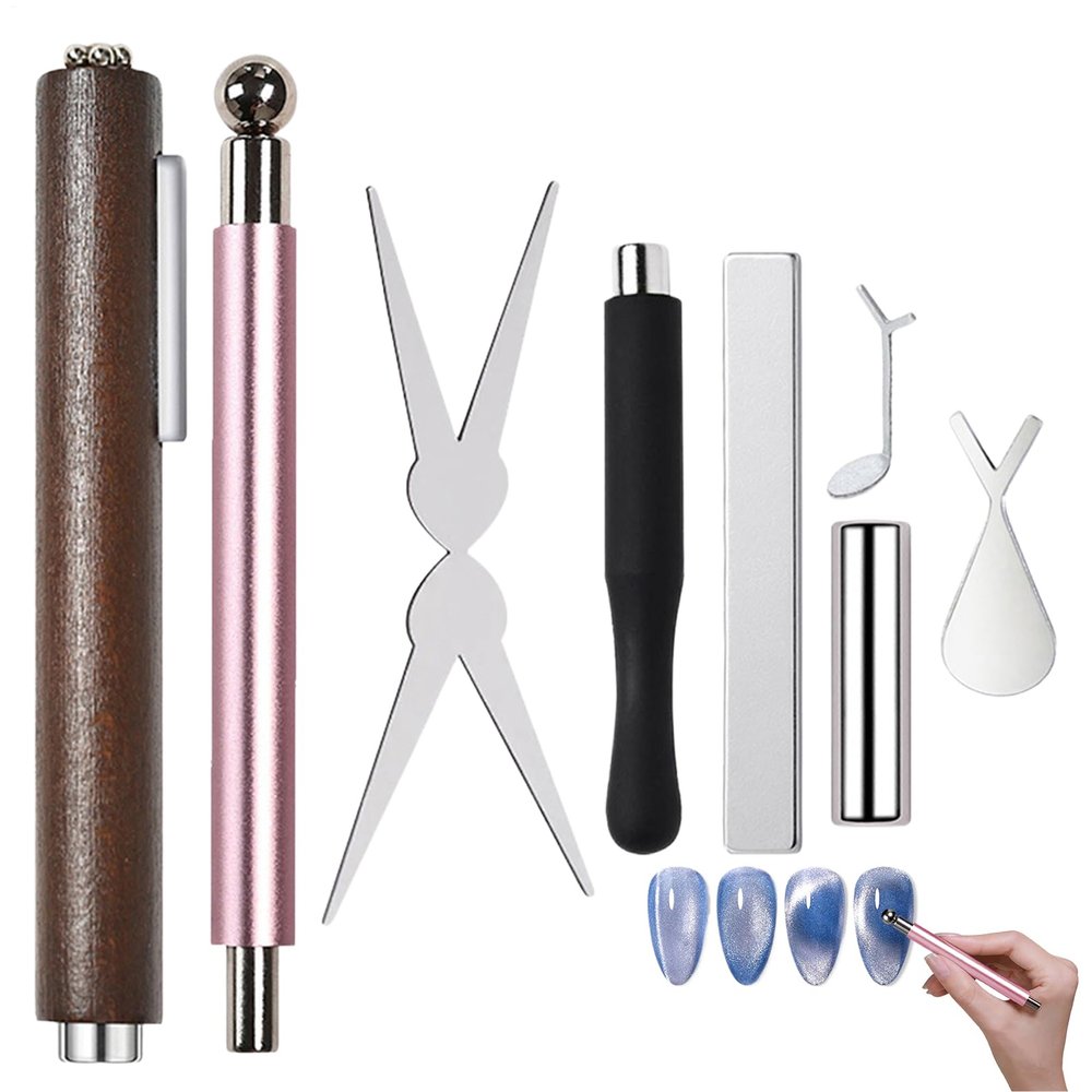 Nail Magnet Tool for Glitter Manicure Designs