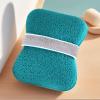 Loofah Soap Bag with Bar Holder Compartment view 4