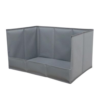Portable Foldable Dog Toilet Tray with High Walls