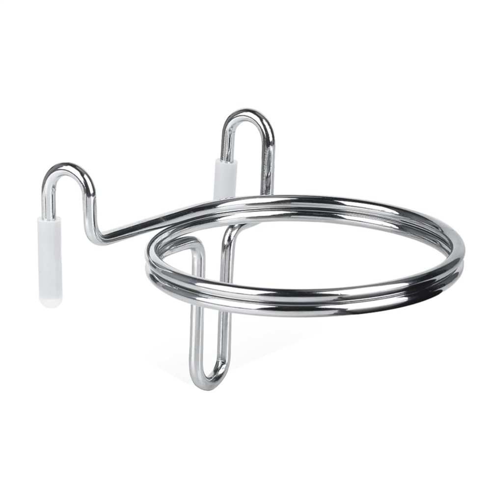 Portable Stainless Steel Cart Cup Holder