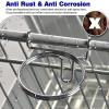 Portable Stainless Steel Cart Cup Holder view 2