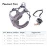 BKEPDY Reflective Dog Harness and Leash Set for Small Dogs view 2