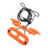 Hohopeti 5-Piece Adjustable Leather Reptile Harness with Wings view 1