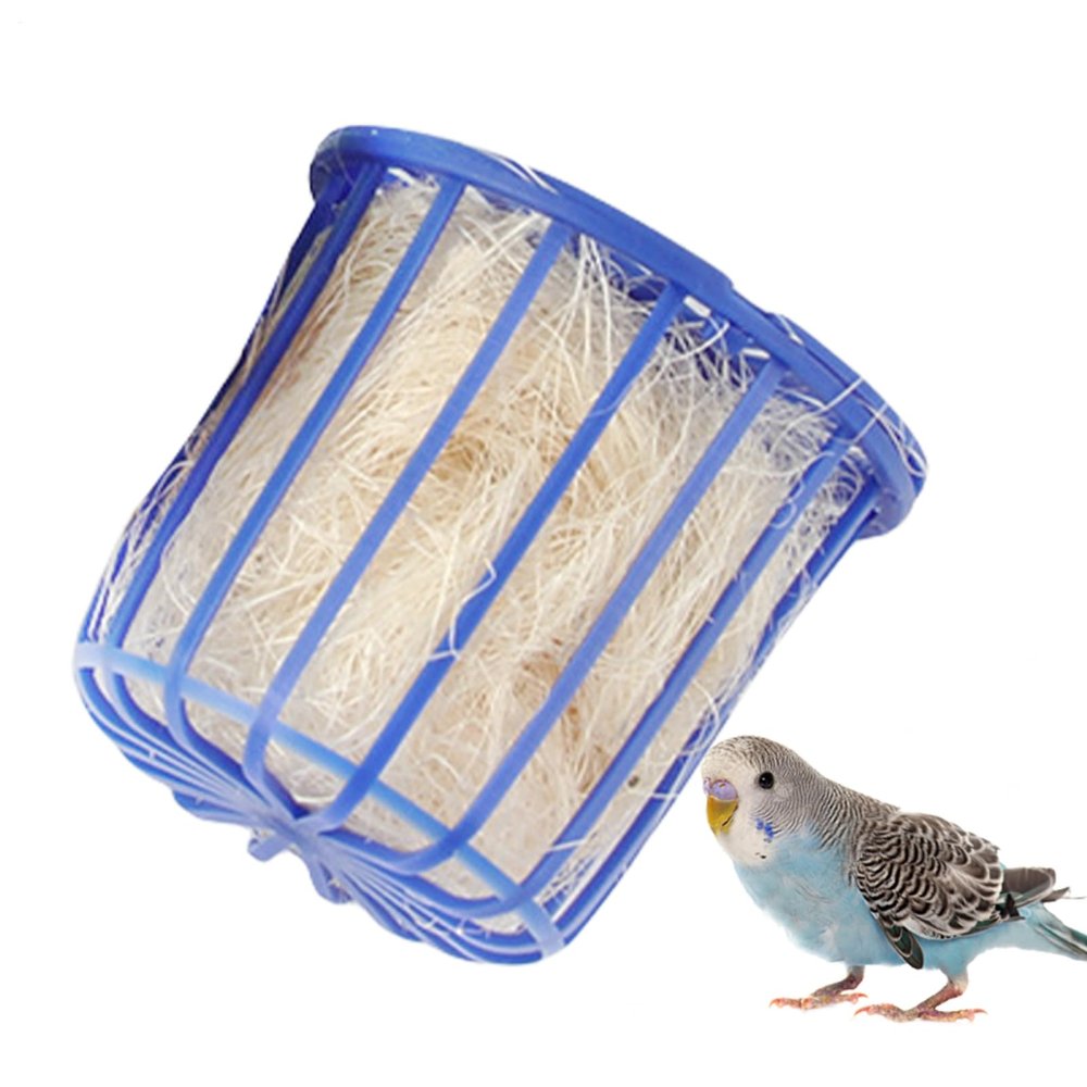 Budgie Nest | Bird Nest for Cages | Soft Nesting Toy for Parakeets