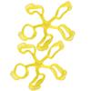 2-Piece Finger Trainers, Yellow Silicone, for Musicians and Athletes view 1