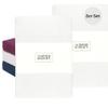 SCHÖNER WOHNEN 2-Pack Baby Crib Fitted Sheets 70x140 cm & 60x120 cm – Premium Jersey Cotton, OEKO-TEX, 180 g/m² view 1