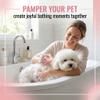 Quesuc Pet Shampoo Brush Set (Pink) view 2