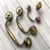 JgYiAngBq Vintage Bronze Cabinet Pull, 5 in, 128 mm Center-to-Center view 3