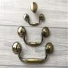 JgYiAngBq Vintage Bronze Cabinet Pull, 5 in, 128 mm Center-to-Center view 4