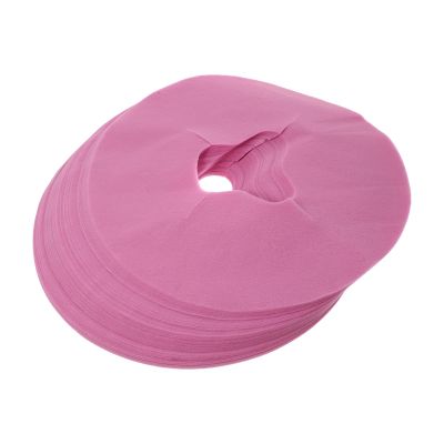 MAJORMENCH 100 Disposable Nonwoven Face Cradle Covers for Massage Tables