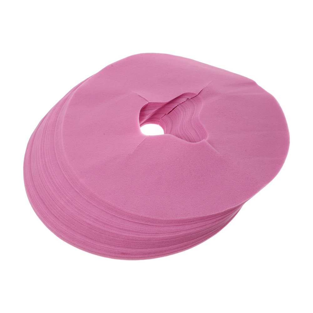 MAJORMENCH 100 Disposable Nonwoven Face Cradle Covers for Massage Tables