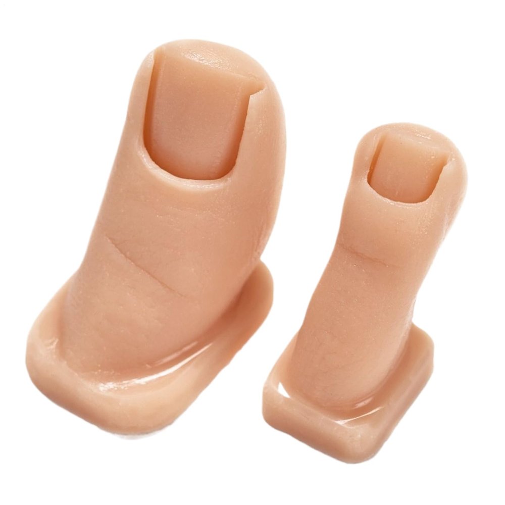 Realistic Silicone Practice Foot Model for Toenails