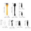 ASAKKURA 48-Piece Nylon and PP Cleaning Brush Set view 2