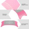 2-Piece Silicone Hand Rest Cushions for Manicures, Washable, Pink view 3