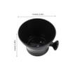 Operitacx Practical ABS Shaving Bowl with Stable Base view 2