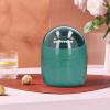 Xiuganpo Mini Desktop Trash Can, Cute Green Baby Dinosaur Design view 2